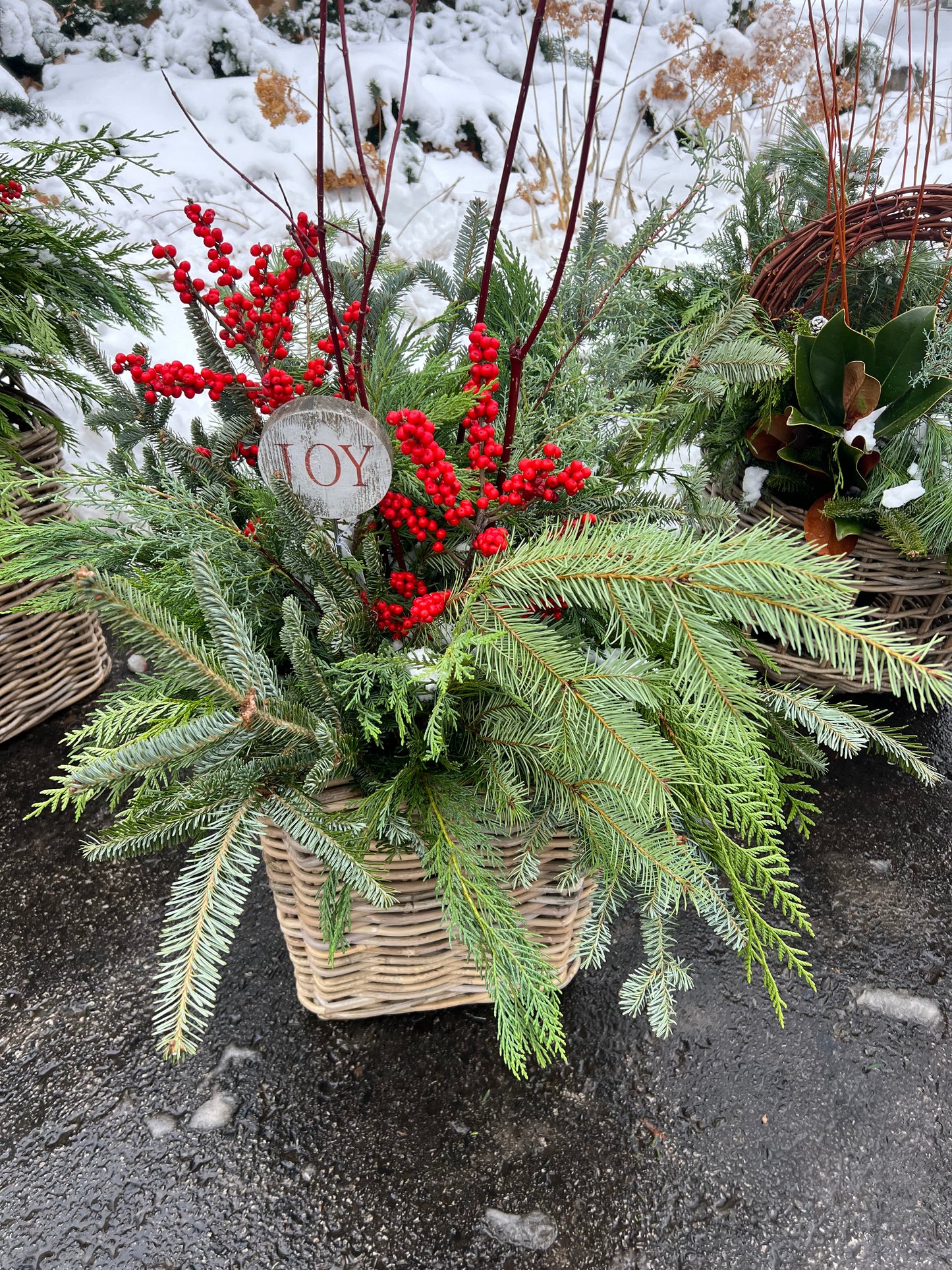 Pre-made $125 Outdoor Winter Container