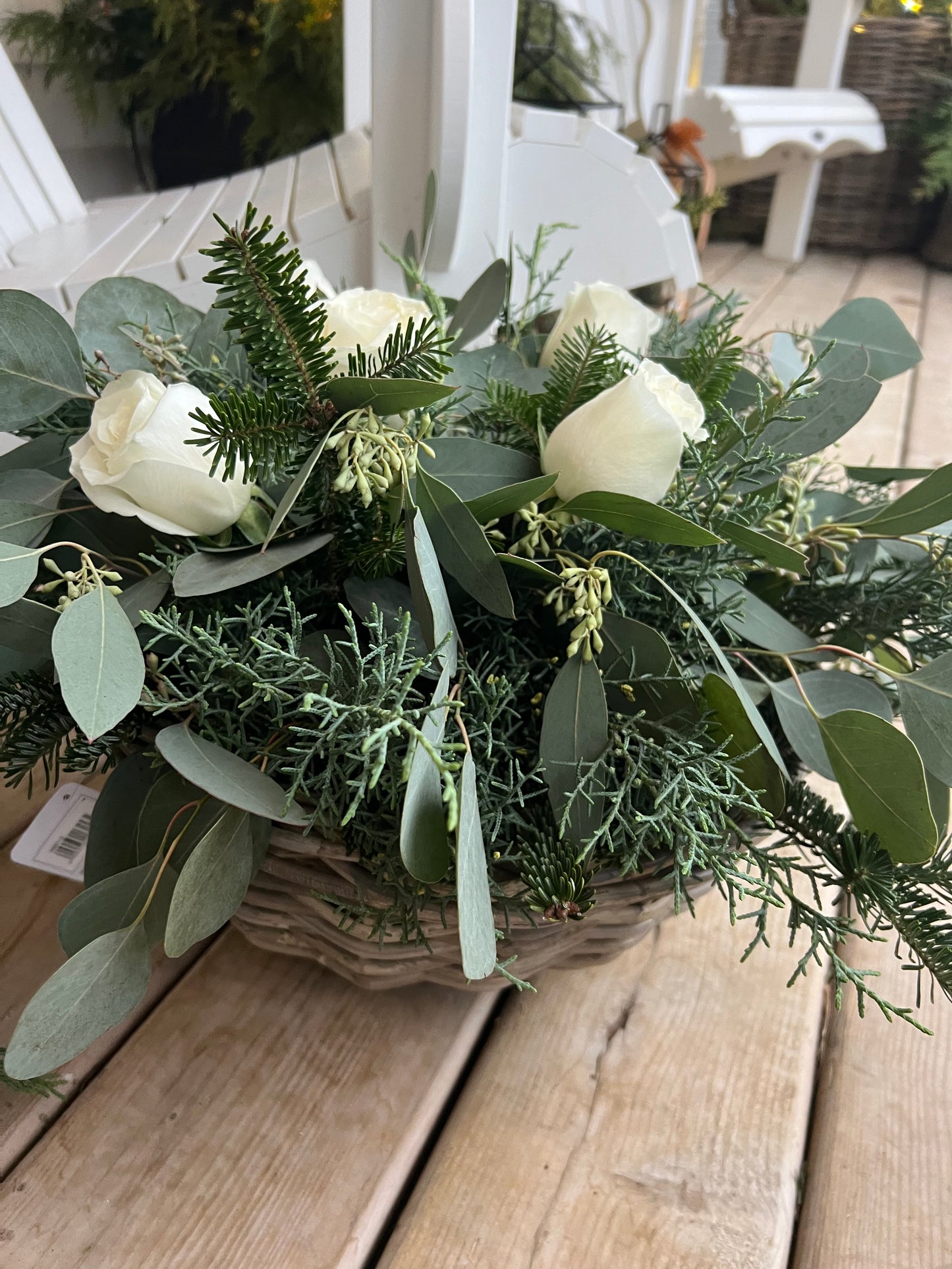 Pre-made Winter Centrepiece $100