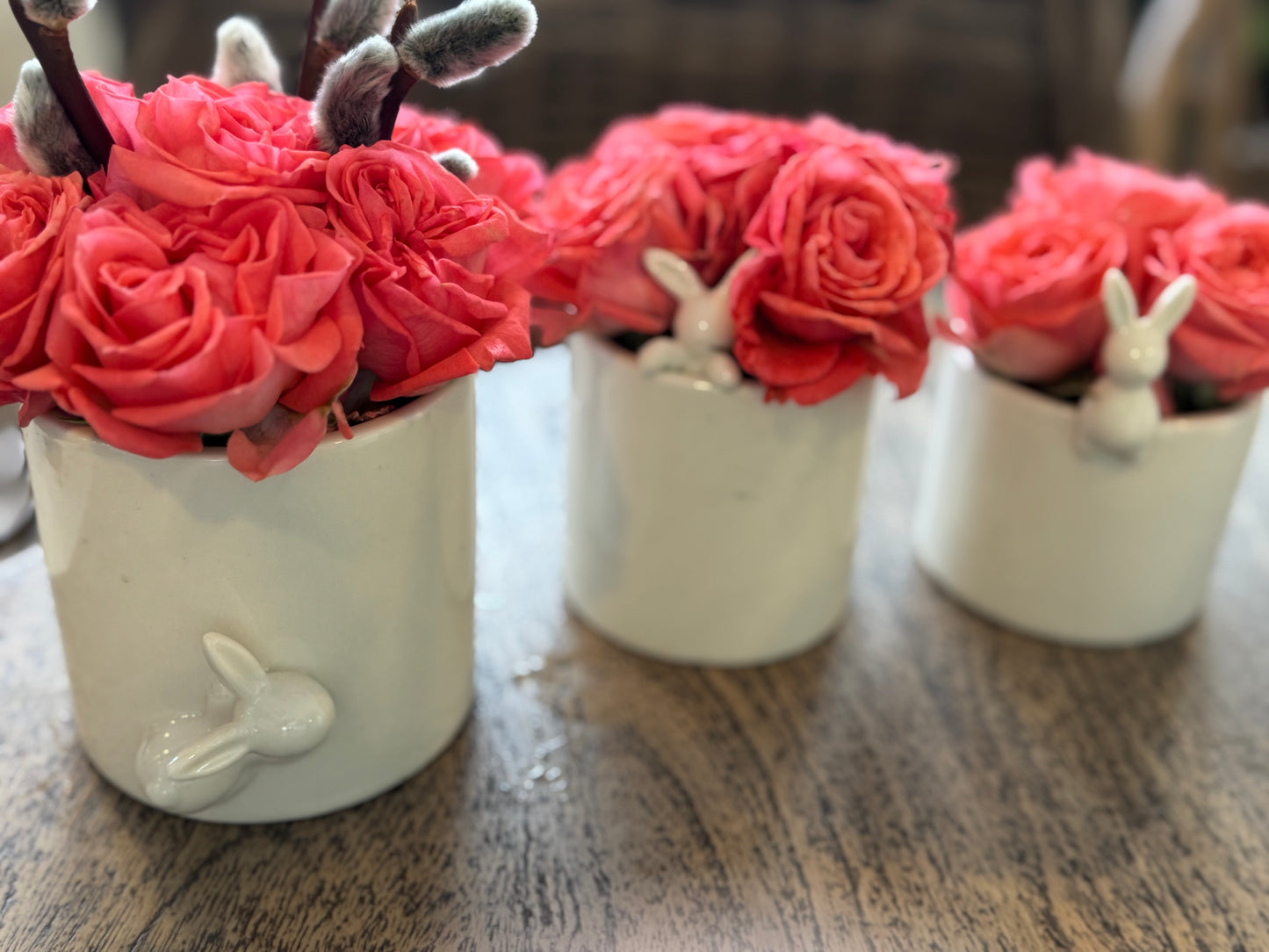 Peeking Bunny Pots