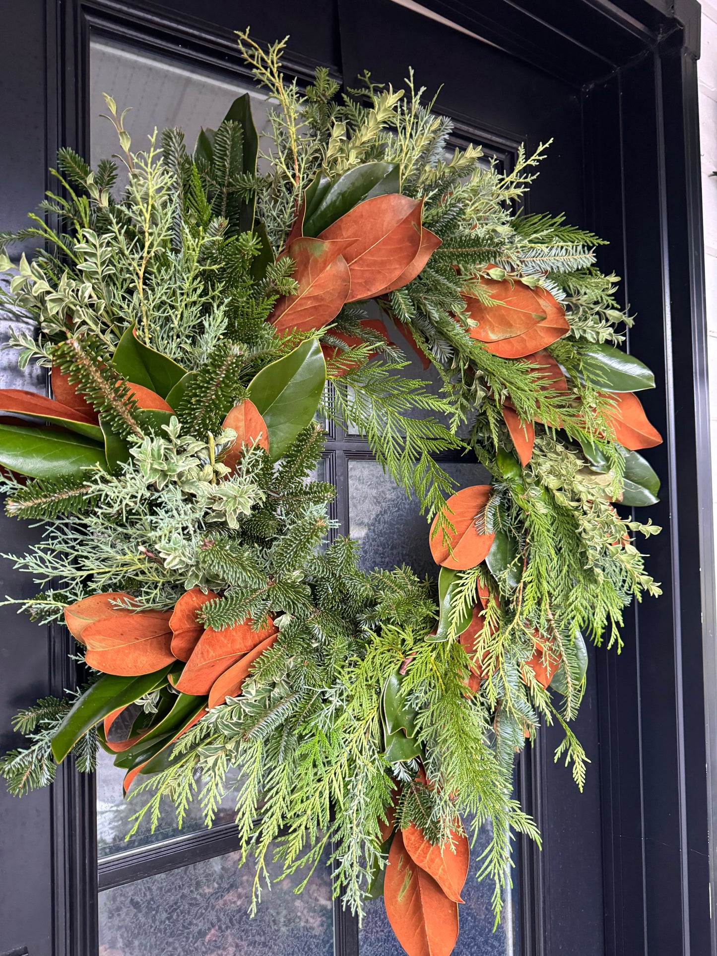 Pre-made Outdoor Winter Wreath 16"