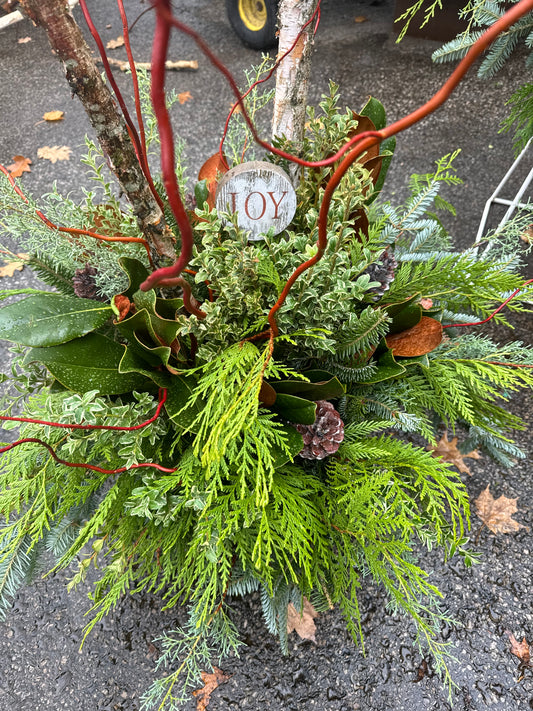 Custom Winter Containers