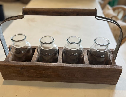 Handle Crate with Bottles