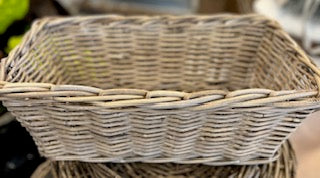 Rectangular Tapered Basket Tray