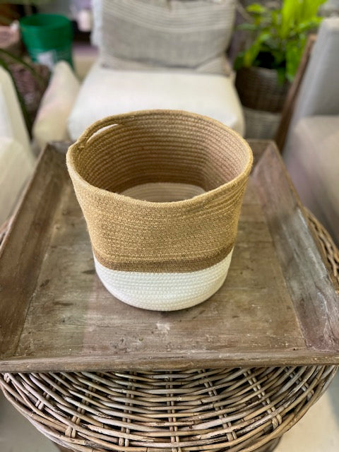 Medium Soft Side Weave Basket