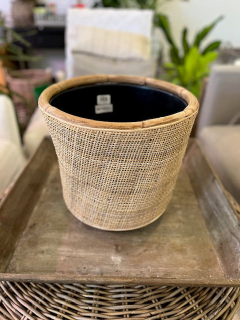 Large Basket with Hard Plastic Liner