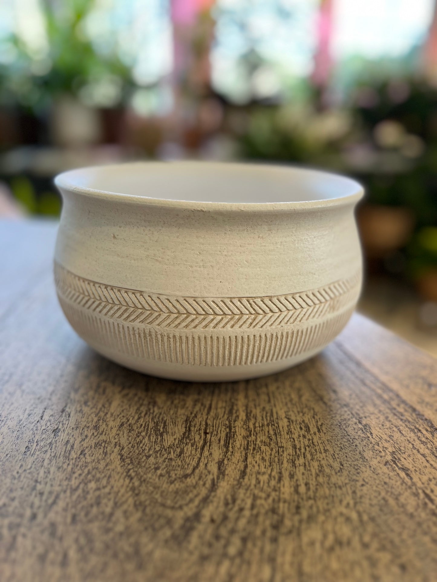 White Bowl