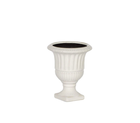 Ceramic Urn with Square Base