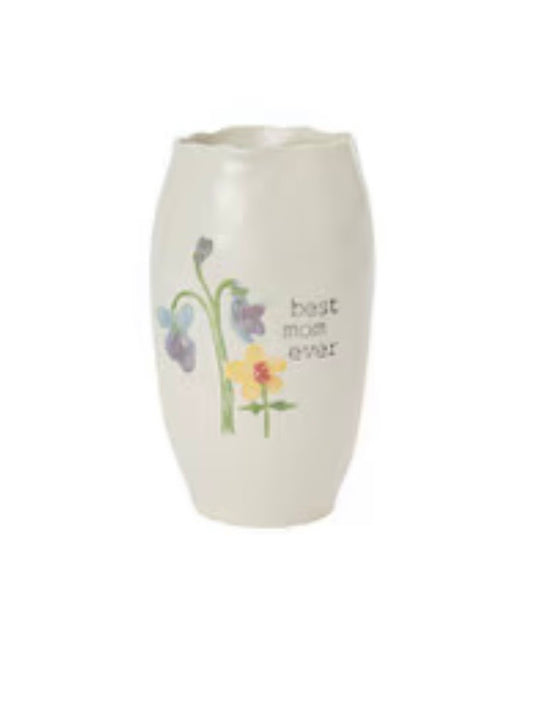 Best Mom Vase