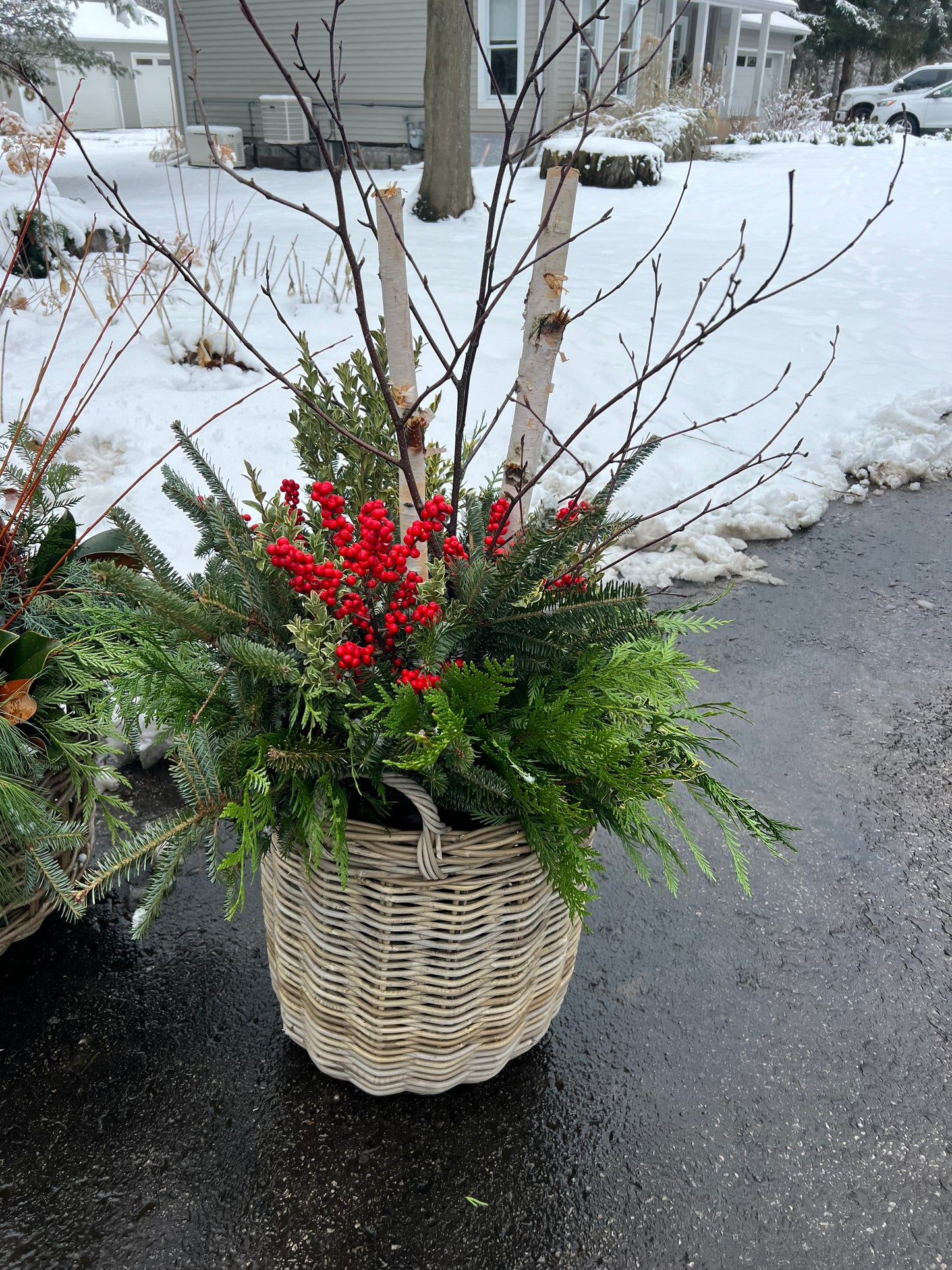 Wreath Making and/or Winter Container Workshop-Saturday, November 30, 2024