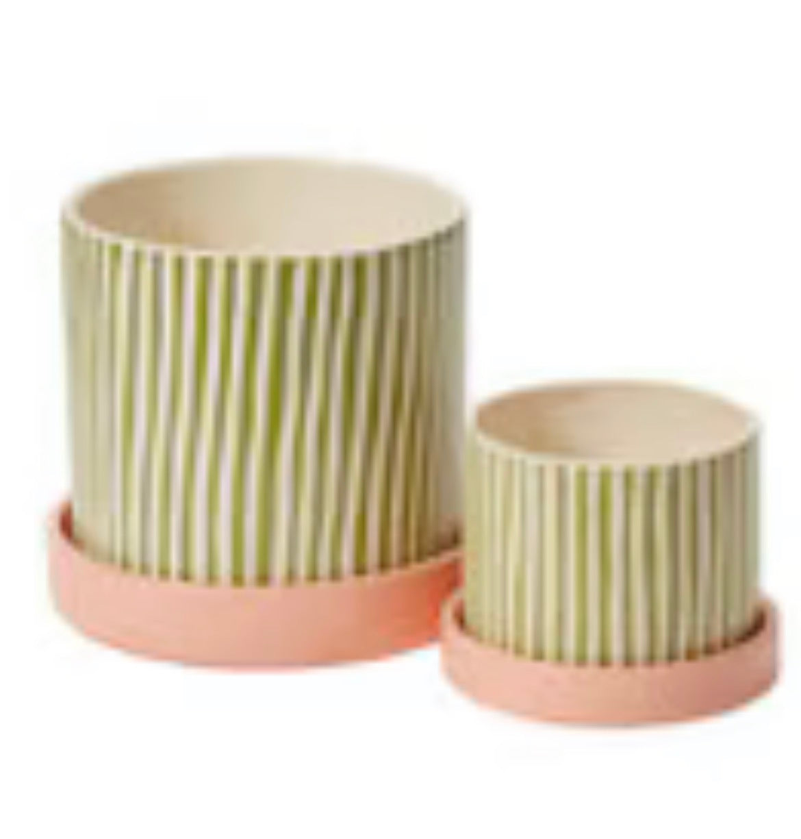 Melancia Pot with Saucer