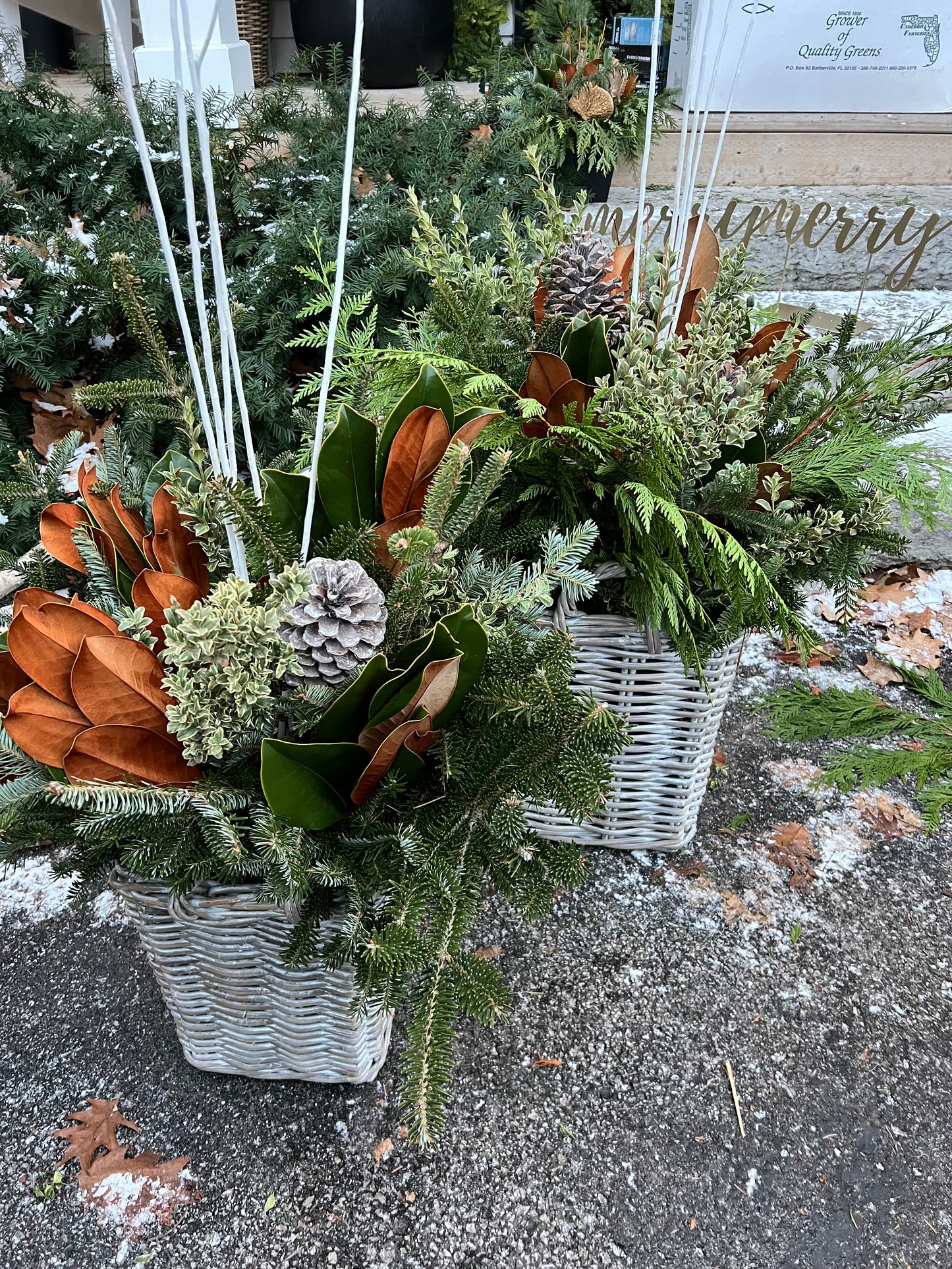 Wreath Making and /or Winter Containers Workshop - Saturday, November 23