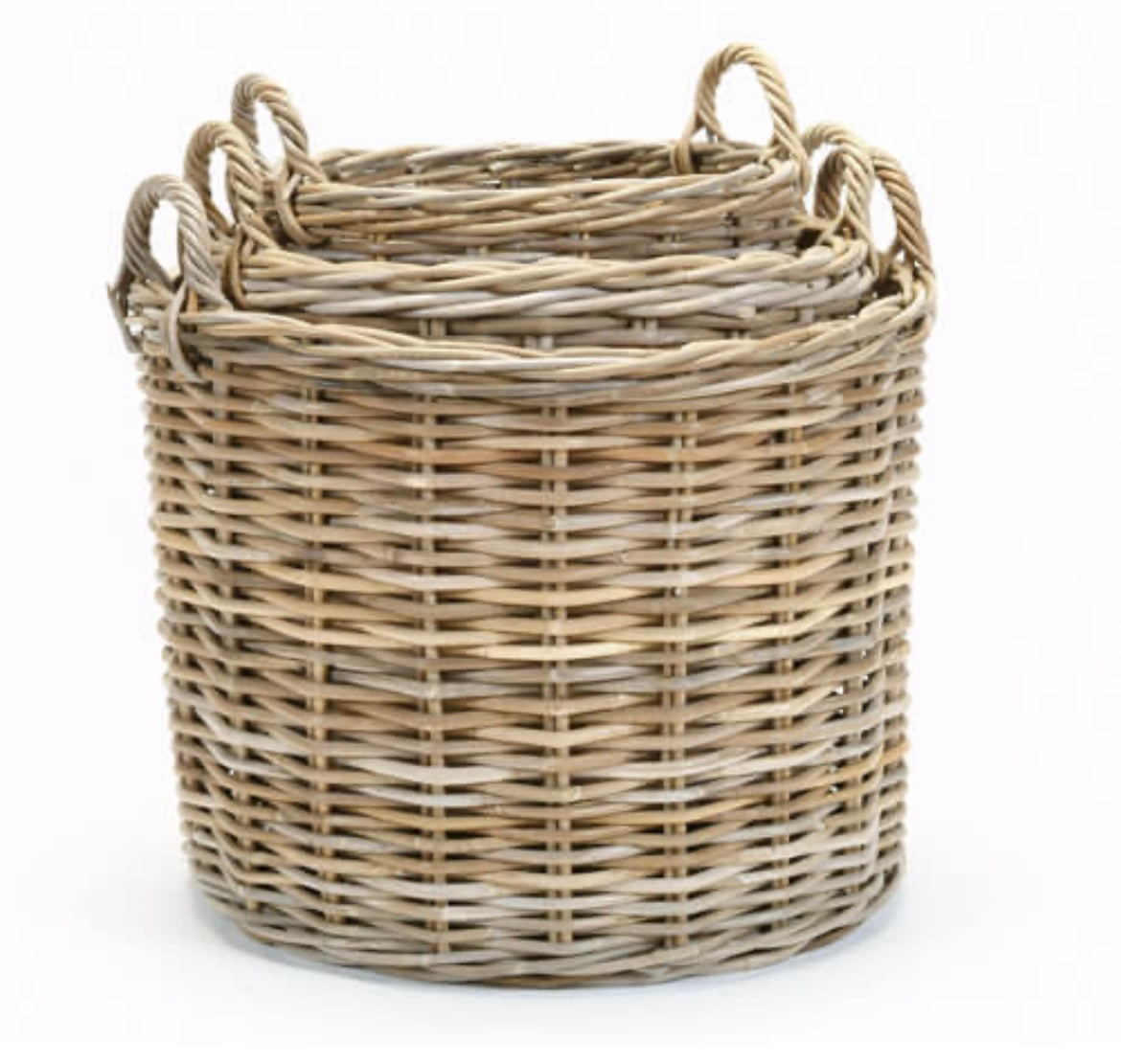 Set of 3 Round Storage Baskets