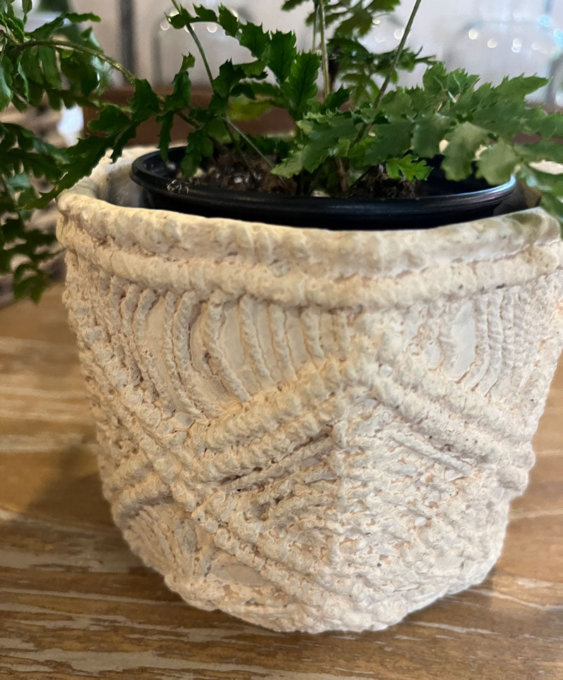 Small ceramic planter